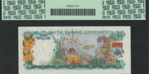 Banknote from Bahamas