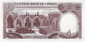 Banknote from Cyprus