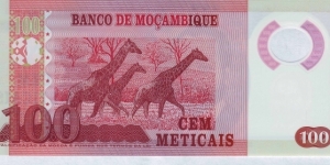 Banknote from Mozambique