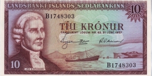  10 Kronur Banknote