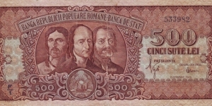  500 Lei Banknote