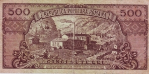 Banknote from Romania