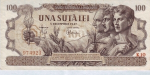  100 Lei Banknote