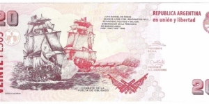 Banknote from Argentina