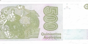 Banknote from Argentina