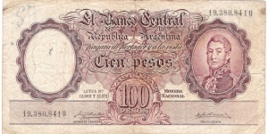 100 Pesos(1954) Banknote