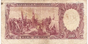 Banknote from Argentina