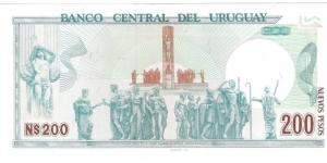 Banknote from Uruguay