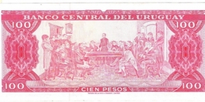 Banknote from Uruguay