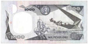 Banknote from Colombia