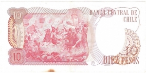 Banknote from Chile