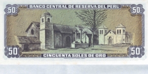 Banknote from Peru