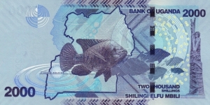 Banknote from Uganda