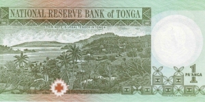 Banknote from Tonga