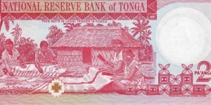 Banknote from Tonga