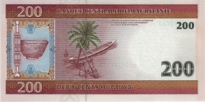 Banknote from Mauritania