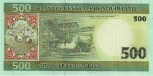 Banknote from Mauritania