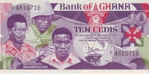  10 Cedis Banknote