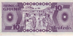 Banknote from Ghana