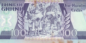 Banknote from Ghana