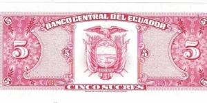 Banknote from Ecuador