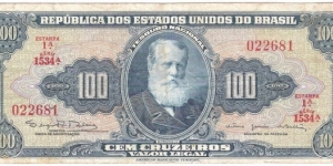 100 Cruzeiros Banknote