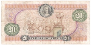 Banknote from Colombia