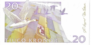 Banknote from Sweden