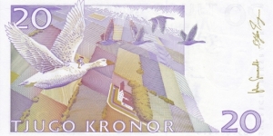 Banknote from Sweden