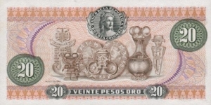 Banknote from Colombia