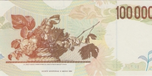 Banknote from Italy