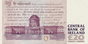 Banknote from Ireland