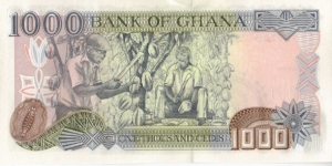 Banknote from Ghana