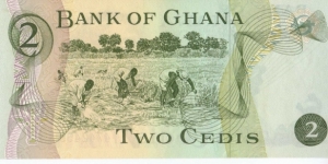 Banknote from Ghana