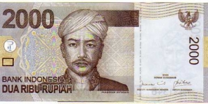 2000 Rupiah__pk 148a Banknote