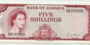 Five Shillings Banknote