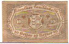 Banknote from Austria