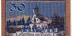 Banknote from Austria