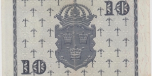 Banknote from Sweden