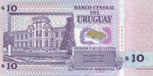 Banknote from Uruguay