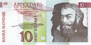  10 Tolarjev Banknote