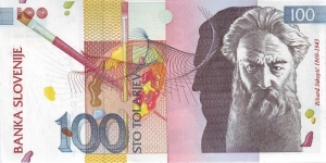  100 Tolarjev Banknote