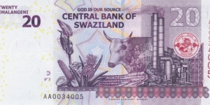 Banknote from Swaziland