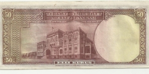 Banknote from Turkey