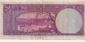 Banknote from Turkey