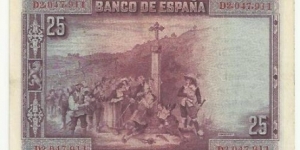 Banknote from Spain