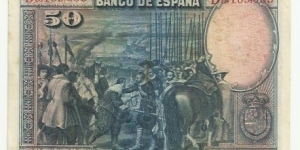 Banknote from Spain