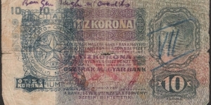 Banknote from Croatia