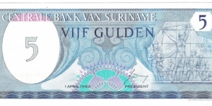 5 Gulden Banknote