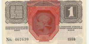 Banknote from Austria